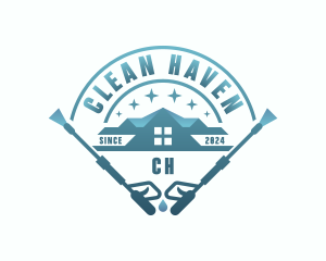 Clean Pressure Washing logo design