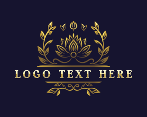 Lotus Luxury Wreath logo