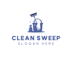 Cleaning Products Disinfection logo design