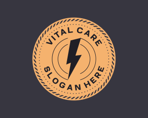 Electrical Thunder Bolt Logo