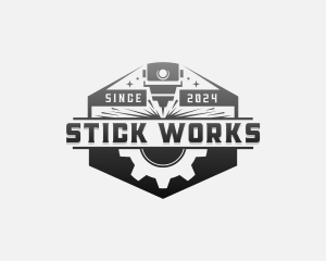 Industrial Laser Metalworks logo design