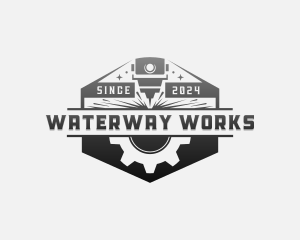 Industrial Laser Metalworks logo design