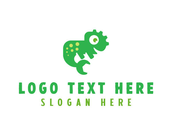Lizard logo example 3