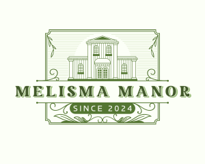 Manor Mansion Realty logo design