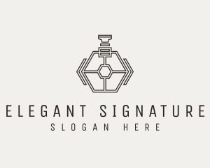 Elegant Perfume Boutique logo design