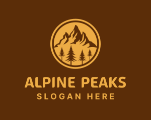 Rocky Mountain Peak  logo design