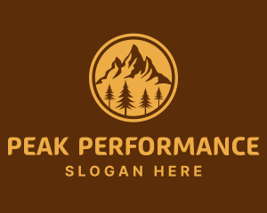 Rocky Mountain Peak  logo design