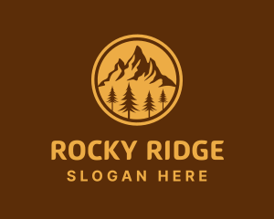 Rocky Mountain Peak  logo design