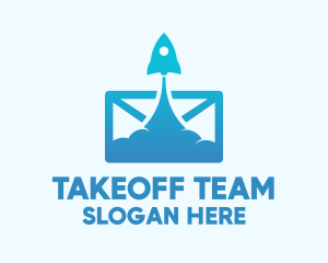 Mail Rocket Launch logo