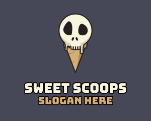 Skull Ice Cream logo