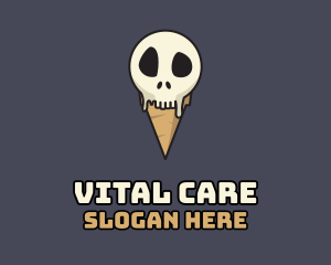 Skull Ice Cream logo