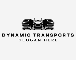 Cargo Vehicle Transportation logo design