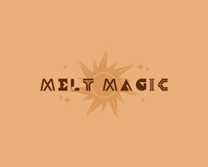 Mystical Antique Sun logo design