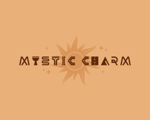 Mystical Antique Sun logo design