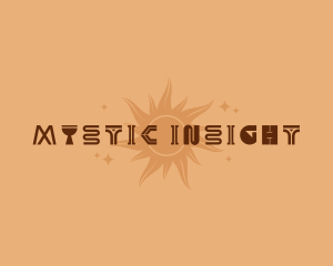 Mystical Antique Sun logo design