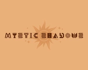 Mystical Antique Sun logo design