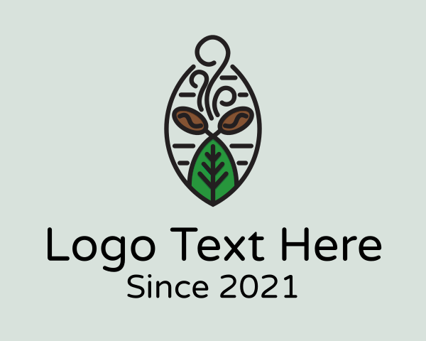 Coffee Plant logo example 4