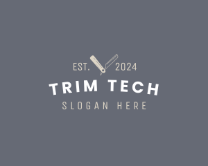 Trim Barber Company logo design