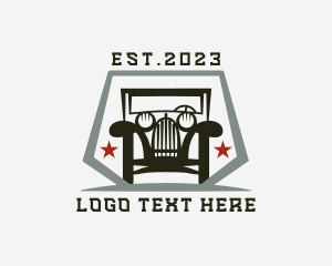 Retro Car Vehicle logo