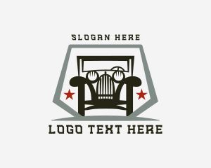 Retro Car Vehicle Logo