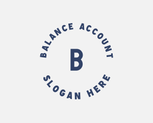 Business Round Accounting logo design