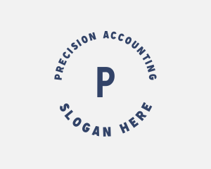 Business Round Accounting logo design