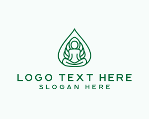 Yoga Meditation Holistic logo