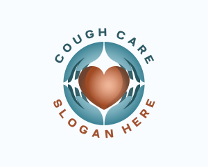 Heart Care Support logo design