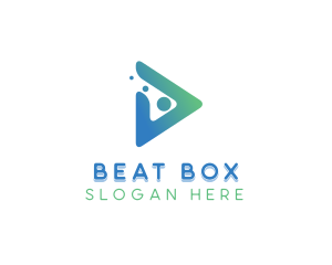 Play Button Dots logo