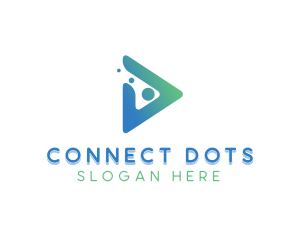 Play Button Dots logo