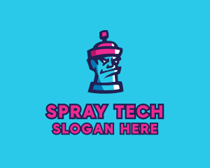Spray Paint Man logo