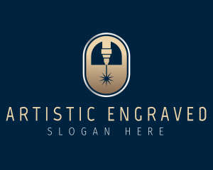 Laser Engraving Tool logo design