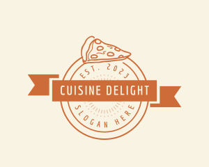 Pizza Pizzeria Diner logo design