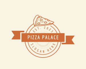 Pizza Pizzeria Diner logo design