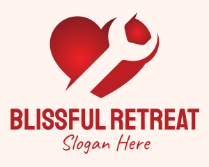 Red Heart Repair Logo