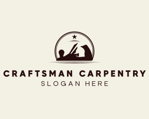 Carpentry Wood Planer logo design