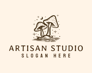 Magical Mushroom Farm logo design