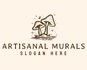 Magical Mushroom Farm logo design