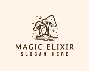 Magical Mushroom Farm logo design