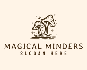 Magical Mushroom Farm logo design