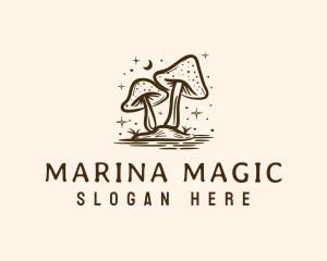 Magical Mushroom Farm logo design