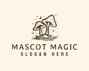 Magical Mushroom Farm logo design