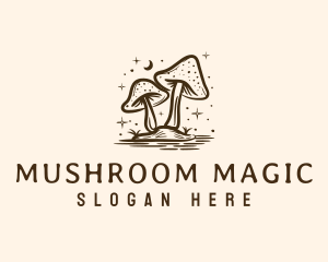 Magical Mushroom Farm logo design