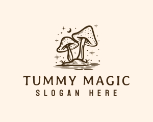 Magical Mushroom Farm logo design