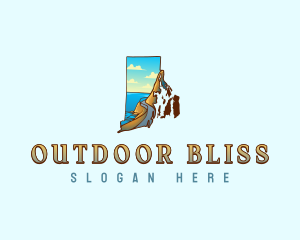 Rhode Island Cliff logo design