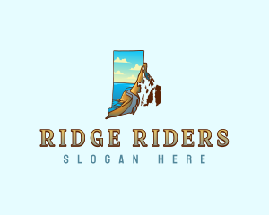 Rhode Island Cliff logo design