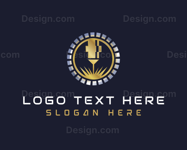 Premium Laser Engraving Logo