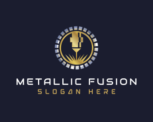 Premium Laser Engraving logo design