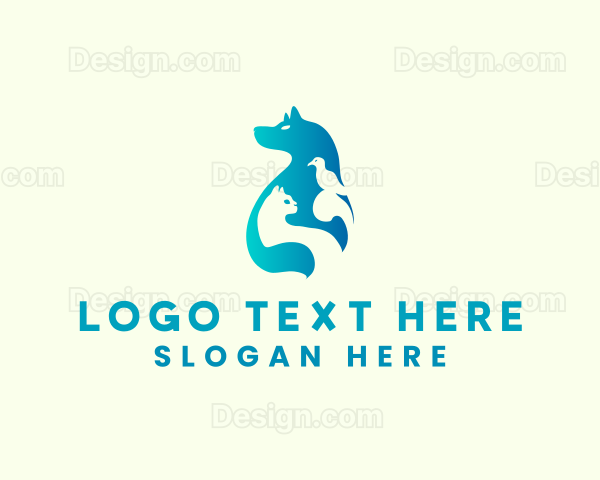 Veterinary Animal Pet Logo