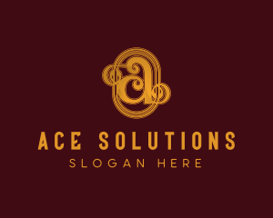 Ornate Elegant Boutique logo design